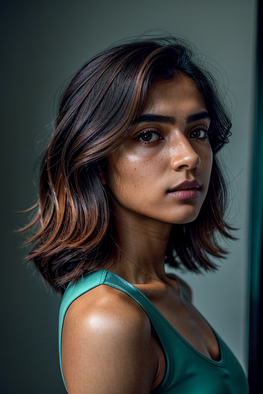 mirror pic girl black blur