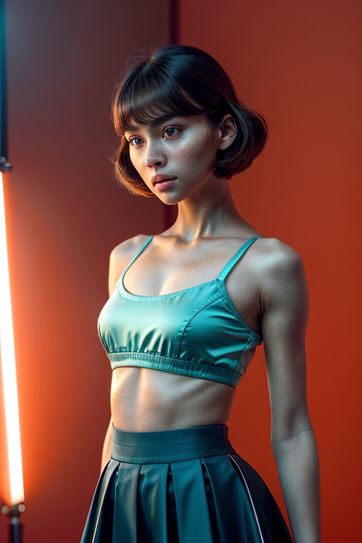 red eyes pic girl aesthetic